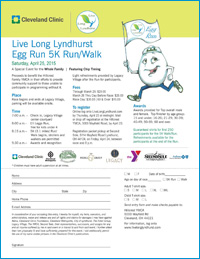 Live Long Lyndhurst Egg Run 5K Run / Walk - April 25th 2015